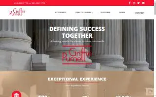Griffin Purnell LLC website