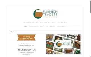 Furnish Traders website