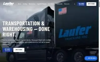 Laufer Trucking, Inc website