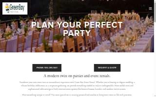 Green Bay Event Rental of Howard