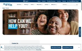 Consumer Direct Care Network Wisconsin website