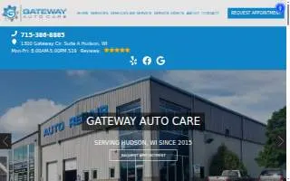 Gateway Auto Care website