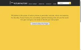 Picture Factory, Inc. website