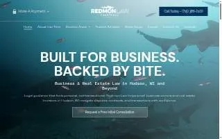 Redmon Law Chartered website