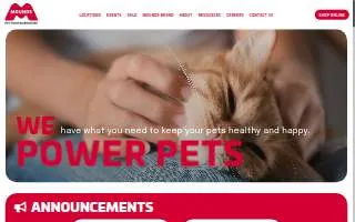 Mounds Pet Food Warehouse of Janesville website