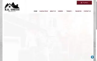 RK Smith Realty website