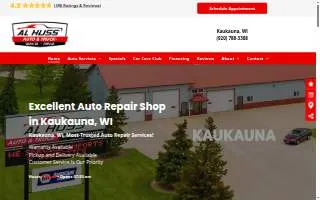 Al Huss Auto & Truck website