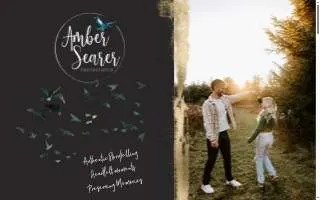 Amber Searer Photography website
