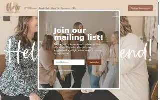 Flow Family Chiropractic website