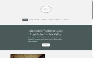Fox Valley Rental website
