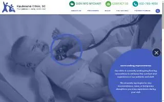 Kaukauna Clinic SC website