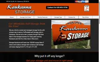 Kaukauna Storage website