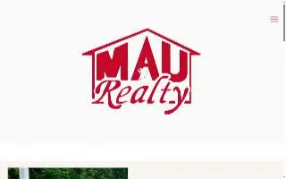 Mau Realty Inc website