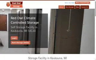 Red Owl Storage website