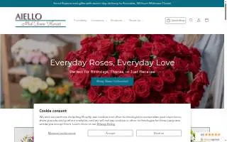 Aiello Mid-Town Florist of Kenosha website