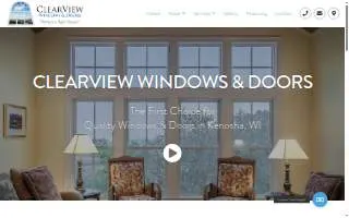 Clearview Windows & Doors of Kenosha website