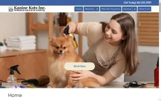 Kanine Kuts Inc website