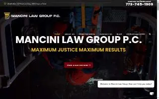 Mancini Law Group P.C.-Kenosha Wisconsin website