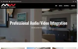 McTernan Wireless website