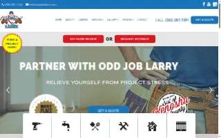 Odd Job Larry Inc of Kenosha website