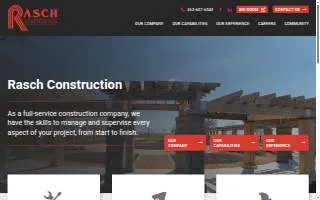 Rasch Construction & Engineering, Inc. website