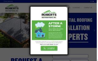 Roberts Restorations, Inc.- Kenosha