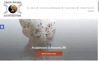 Three Moons Acupuncture website