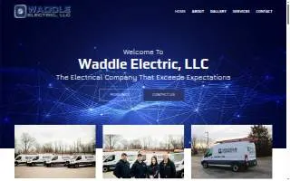 Waddle Electric, LLC website
