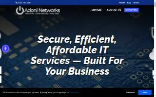 Adoni Networks Inc website
