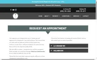 Barge Berkley Chiropractic Clinics - La Crosse website