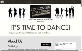 Concordia Ballroom website