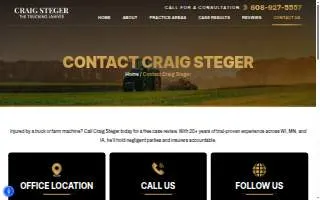 Craig Steger website
