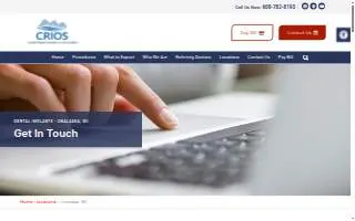 CRIOS – Coulee Region Implant & Oral Surgery Center (Onalaska) website
