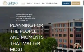 Eglash Law Office, LLC website