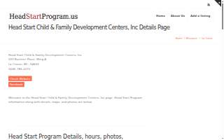 Head Start Child & Family Development Centers