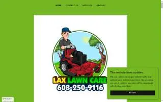 LAX Lawn Care website