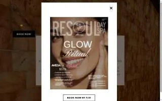 Resoul Day Spa of La Crosse website