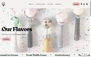 The Pearl Ice Cream Parlor of La Crosse website