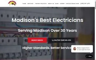 Badger Electric, Inc. of Madison website
