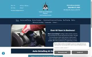 Capitol Car Cleaners website