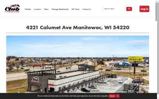 Club Car Wash of Manitowoc website