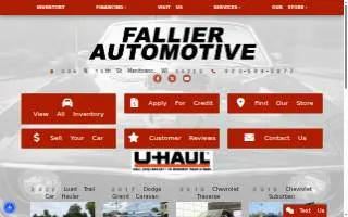 Fallier Automotive website
