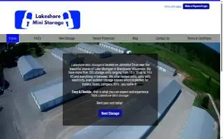 Lakeshore Mini Storage LLC website