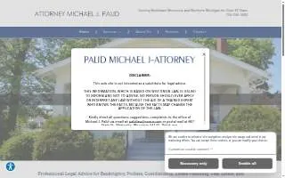 Attorney Michael J. Palid website
