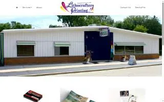 Lithocrafters Printing website