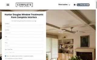 Complete Interiors website