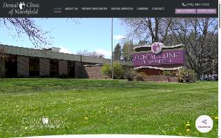 Dental Clinic of Marshfield, S.C. website