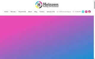 Heinzen Printing Inc website