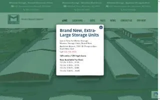 Minimax Storage - Menasha (Bud Drive) website
