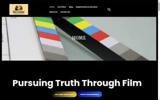 NarroWay Entertainment Film Production website